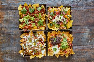 Epic nachos, four ways